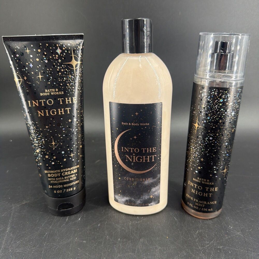 BATH & BODY WORKS A Thousand Wishes Spray Mist Lotion Conditioner Set Full Size